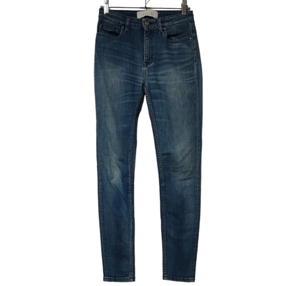 IRO Ajuste Blue Skinny Jeans Size 26 - Picture 1 of 4
